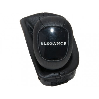 Topuzlu Vites Körüğü W203 Otm.Şanz; Siyah Suni Deri -Elg-